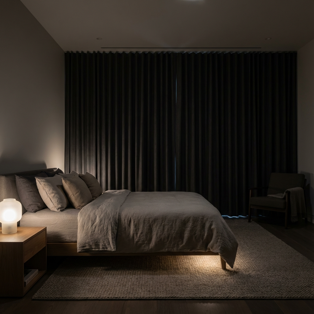 Blackout Sleep Curtains (2 Panels Included) – Complete Light Blocking for Deeper Sleep