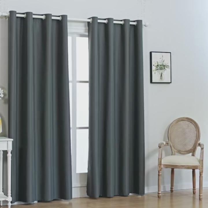 Blackout Sleep Curtains (2 Panels Included) – Complete Light Blocking for Deeper Sleep